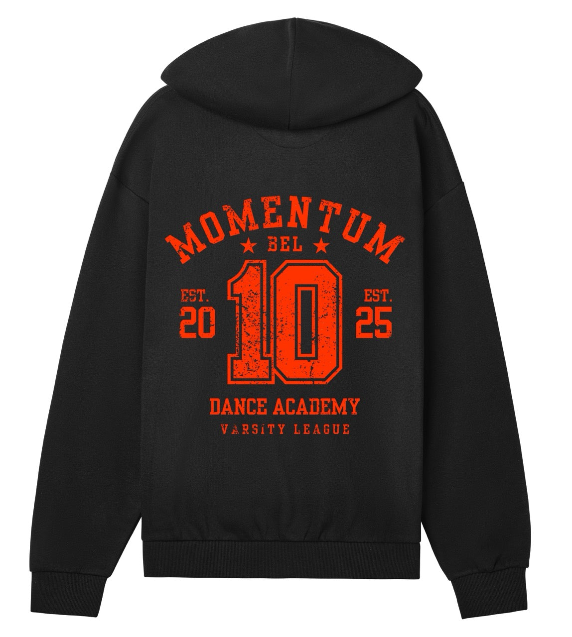Oversized Varsity Zip Up