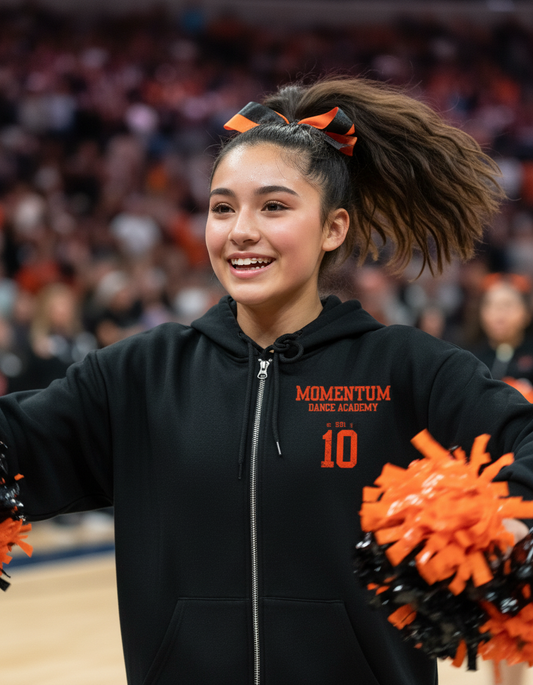 Oversized Varsity Zip Up